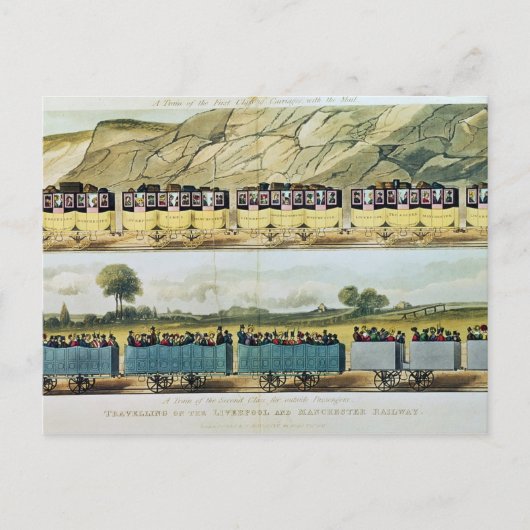 旅行オンリバプールアンドマンチェスター ポストカード (正面)