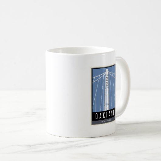 旅行オークランド コーヒーマグカップ (正面右)