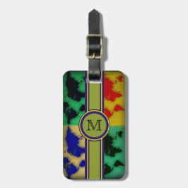 旅行カスタムイニシャル ラゲッジタグ