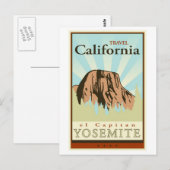 旅行カリフォルニア ポストカード (正面/裏面)