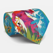 旅行カリブの用スタイリッシュ帽子カラフル ネクタイ (ロール)