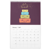 旅行カレンダーに行こう カレンダー (2月 2027)