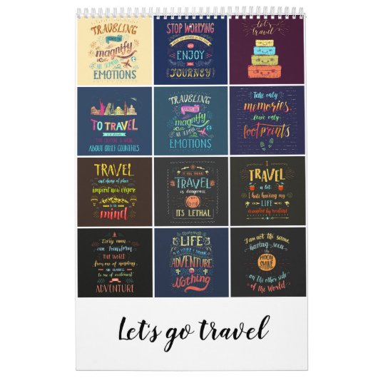 旅行カレンダーに行こう カレンダー (カバー)