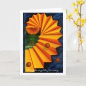 旅行カードの解読 カード (黄色い花)