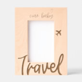 旅行ギフト枠 レーザー彫刻フレーム (正面)