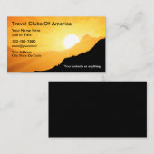 旅行クラブ及び専門家代理 名刺 (正面/裏面)