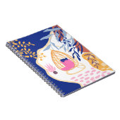 旅行クールギリシャビーチフォークイラストレーション ノートブック (右側)