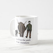 旅行ゲールの先祖の道 コーヒーマグカップ (正面左)