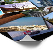 旅行コラージュ ポスター (角)