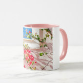 旅行コレクション。 ギリシャ。 Kefalonia マグカップ (正面右)