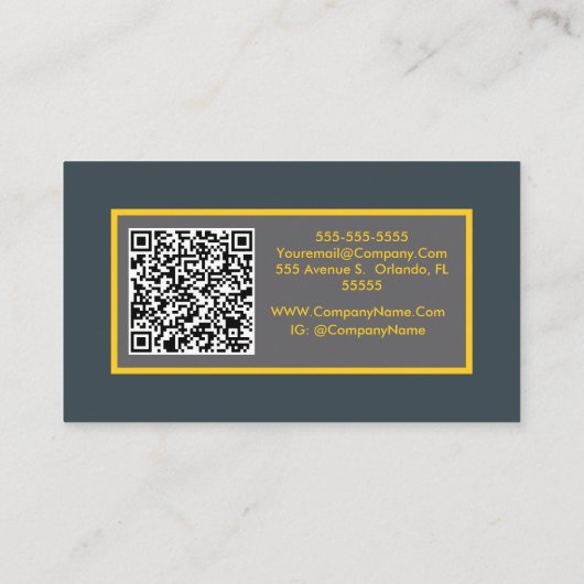 旅行コンサルタントの日没 名刺 (裏面)