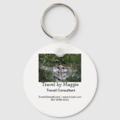 旅行コンサルタント会社の名前の追加メールwebsphone キーホルダー (裏面)
