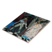 「旅行コンパニオン」by Harry Clarke タイル (側面)