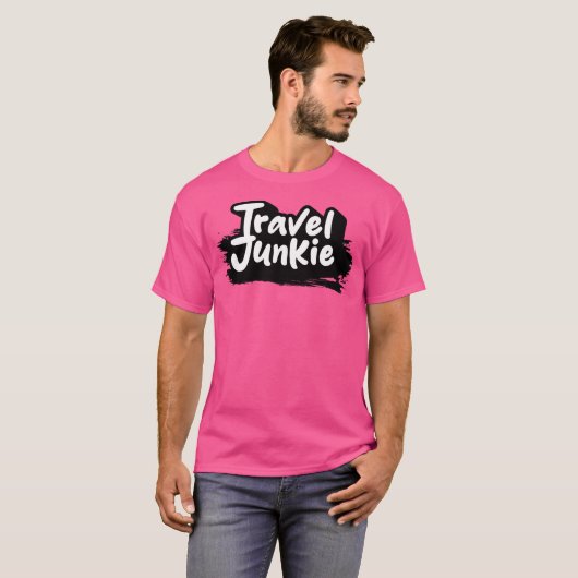 旅行ジャンキー Tシャツ (正面フル)