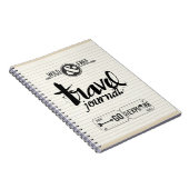 旅行ジャーナルノート ノートブック (右側)