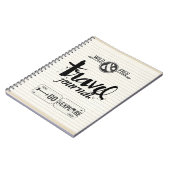 旅行ジャーナルノート ノートブック (左側)