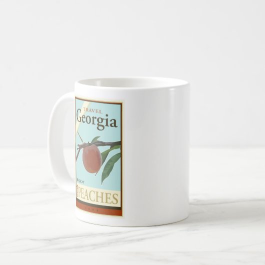 旅行ジョージア コーヒーマグカップ (正面左)
