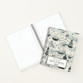 旅行スケッチブック緩和曲線ノートブック ノートブック (内部)