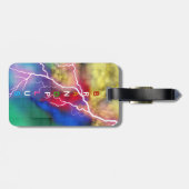 旅行スタイルパーソナライズされた：荷物札 ラゲッジタグ (裏面横)