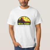 旅行ステッカーのグラフィックT Tシャツ (正面)