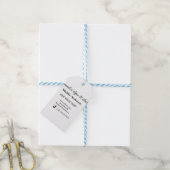 旅行スパサロンゲスト情報バケーションビーチ ギフトタグ (より糸付き)