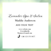 旅行スパサロンゲスト情報バケーション ビーチ ウィンドウサイン (シート3)