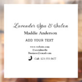 旅行スパサロンゲスト情報バケーション ビーチ ウィンドウサイン (シート2)