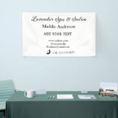 旅行スパサロンゲスト情報バケーション ビーチ 横断幕 (トレードショー)