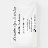 旅行スパサロンゲスト情報バケーション ビーチ 横断幕 (縦)