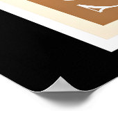 旅行スペイン、ヴィンテージ旅行ポスター ポスター (角)