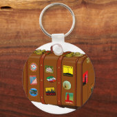 旅行スーツケース キーホルダー (正面)