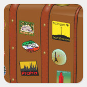 旅行スーツケース スクエアシール (正面)