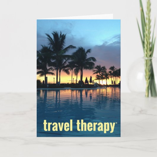 旅行セラピー カード (正面)