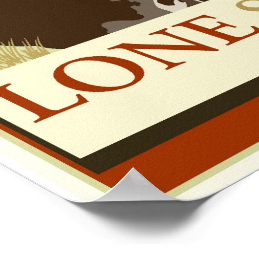 旅行テキサス州 ポスター (角)