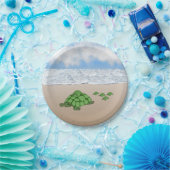 旅行テラピンファミリー ペーパープレート (パーティー)