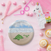 旅行テラピンファミリー ペーパープレート (パーティー)