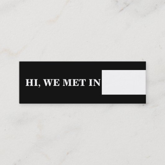 旅行テレホンカードの白黒 コーリングカード (正面)