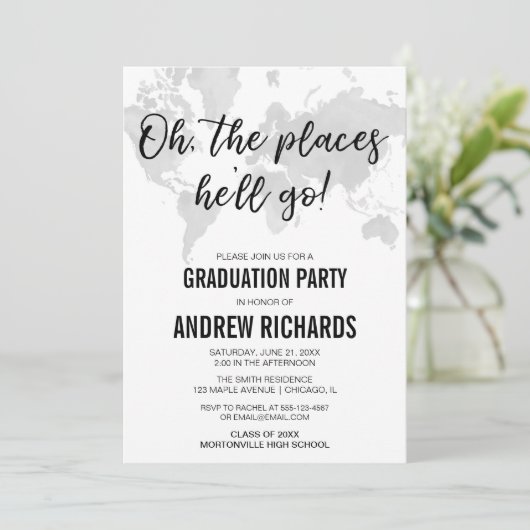 旅行テーマああ彼が卒業する場所 招待状 (スタンド正面)