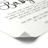 旅行テーマと言わないベビーゲームポスター ポスター (角)