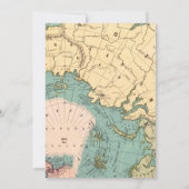 旅行テーマの誕生日の招待 招待状 (裏面)