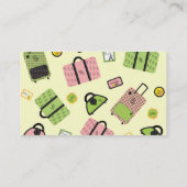 旅行デザイン 名刺 (裏面)