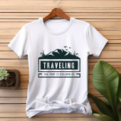 旅行トリップがTシャツに電話をかける Tシャツ