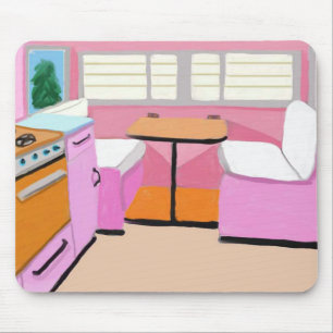 旅行トレーラーのKitchenette マウスパッド