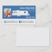 旅行トレーラーRV/キャンプカード 名刺 (正面/裏面)