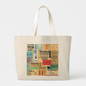 旅行トート ラージトートバッグ (裏面)