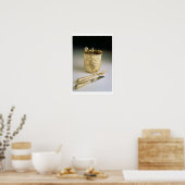 旅行ナイフ、フォーク、スプーン、ビーカーのセット ポスター (キッチン)