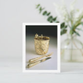 旅行ナイフ、フォーク、スプーン、ビーカーのセット ポストカード (スタンド正面)