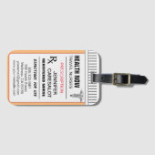 旅行ナースアポイントメントアラーム ラゲッジタグ (正面横)