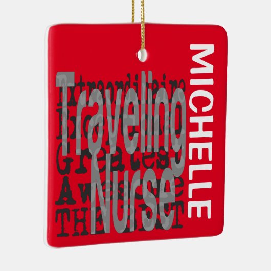 旅行ナースエクストラナレカスタムール セラミックオーナメント (右)