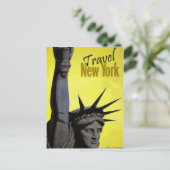 旅行ニューヨーク自由旅行はがき ポストカード (スタンド正面)